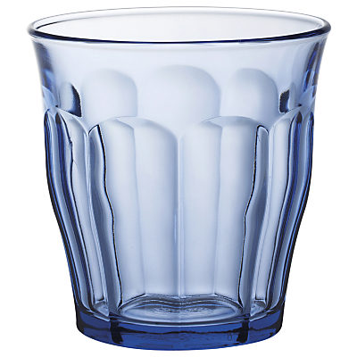 Duralex Picardie Tumbler, Set of 6, Amber Marine Duralex Picardie Tumbler, Set of 6, Amber Marine